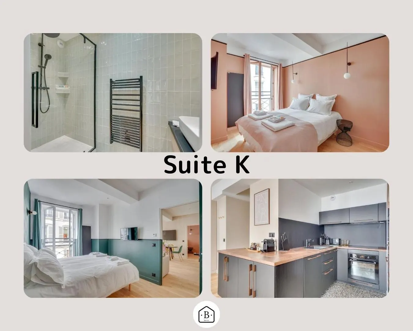 167 Suite K - Superbe Appartement A Parigi